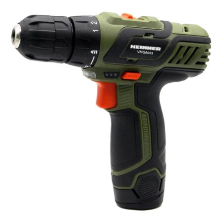 Masina de gaurit cu acumulator Heinner VMGA001, 1400 RPM, Mandrina 10 mm