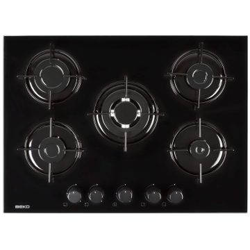 Plita incorporabila Beko HIS75221S, Gaz, 5 arzatoare (WoK)
