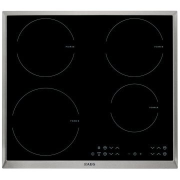 Plita incorporabila AEG HK634200XB, Inductie, 4 zone de gatit, Touch control