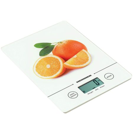 Cantar electronic de bucatarie Heinner HKS-5-ORG, 5 kg, Alb