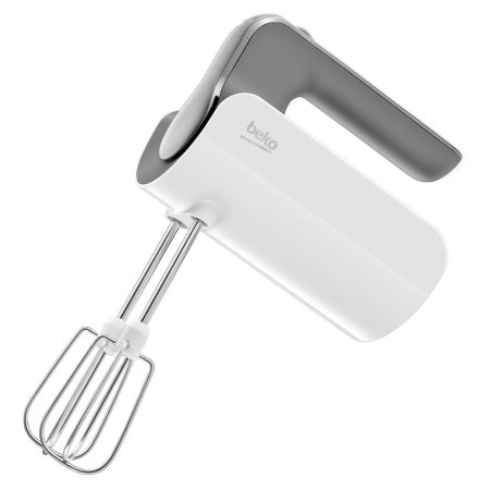 Mixer de mana Beko HMM6420W, 425 W, 4 viteze, Alb