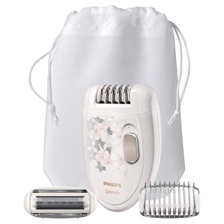 Epilator Philips HP6423/00, 20 pensete, 2 viteze, Alb