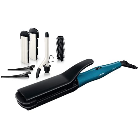 Placa de indreptat parul Philips HP8698/00, Invelis ceramic, 190º