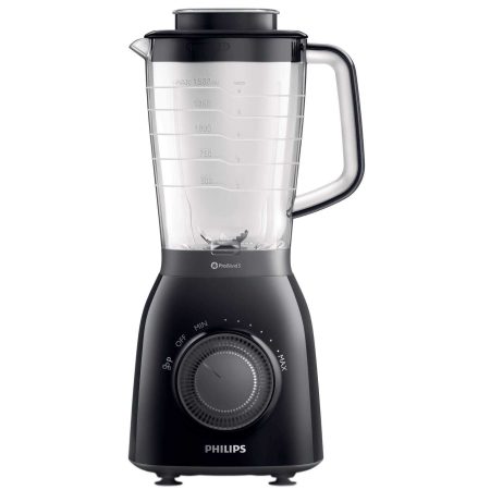 Blender Philips Viva Collection HR2162/90, 600 W, 1.5 l, 2 Viteze, Negru