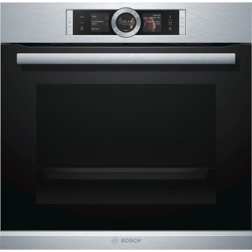 Cuptor incorporabil Bosch HRG6769S2, 71L, Grill, Multifunctional, Functie aburi, Clasa A