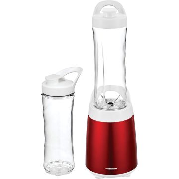 Blender Heinner HSB-300RD, 300 W, 0.6 l, 1 viteza, Alb/Rosu