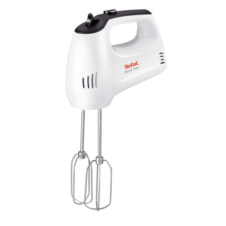 Mixer de mana Tefal HT310138, 300 W, 4 viteze, Alb