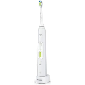 Periuta de dinti electrica Philips Sonicare HealthyWhite+ HX8911/01, 62000 oscilatii, 2 programe, 1 capat, Alb