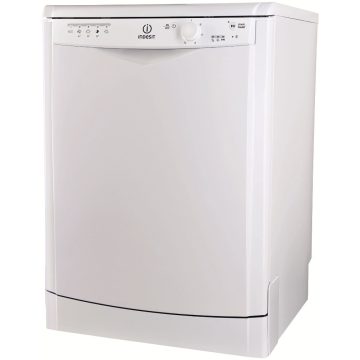 Masina de spalat vase Indesit DFG15B10, 13 Seturi, 5 Programe, Clasa A+, 60 cm, Alb