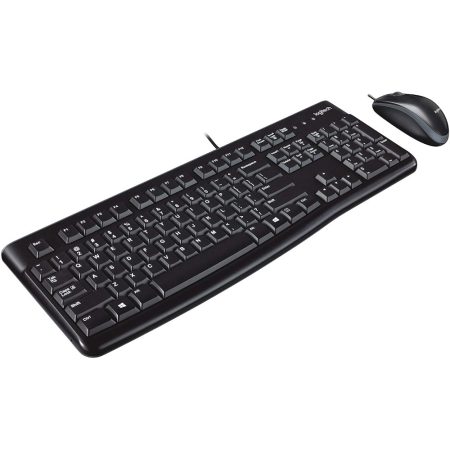 Kit Logitech Wired Desktop MK120, USB 2.0