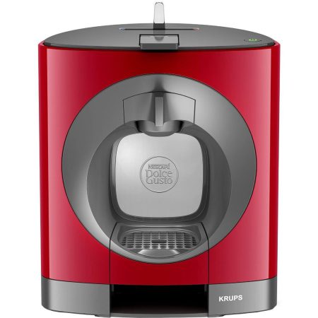 Espressor Krups Nescafe Dolce Gusto Oblo KP1105, 1500 W, 0.8 L, 15 bar, Rosu