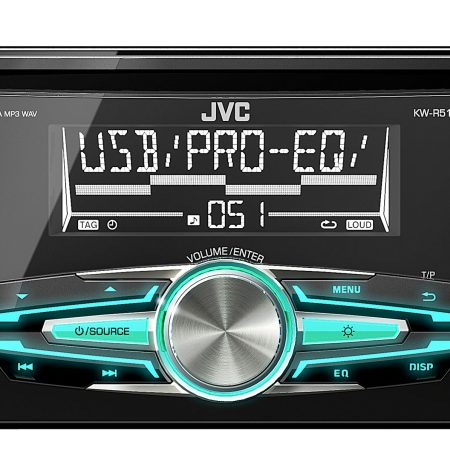 Radio CD auto JVC KW-R510, 4x50W, USB, AUX
