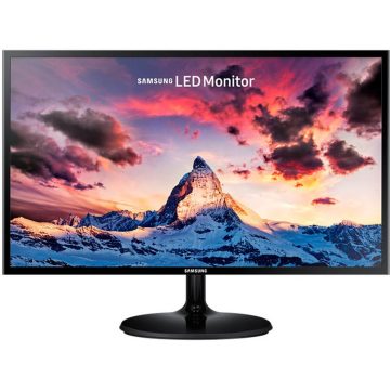 Monitor LED Samsung LS24F350FHUXEN, 23.5", Full HD, HDMI, FreeSync, Flicker Free, Negru