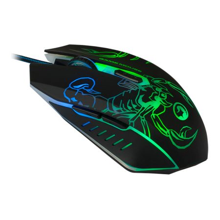 Mouse gaming Marvo M316, 2400 dpi, Negru