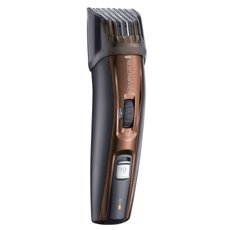 Aparat ingrijire faciala pentru barba si mustata Remington MB4045, Acumulator, 1-35 mm, Negru/Maro