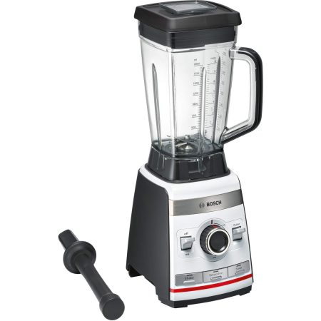 Blender Bosch MMBH4P3W, 1600 W, 2 l, Viteza variabila, Alb/Negru