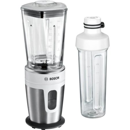 Blender Bosch MMBM7G2M, 350 W, 0.6 l, 2 viteze, Argintiu