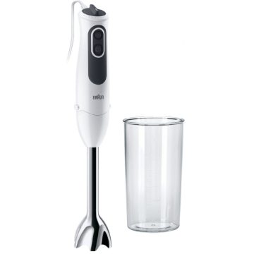 Mixer vertical Braun MQ3100WH, 750 W, 0.6 l, 11 viteze, Alb