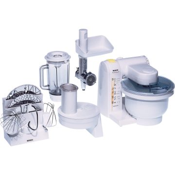 Robot de bucatarie Bosch MUM4655EU, 550 W, 4 viteze, bol 3.9 l, Alb