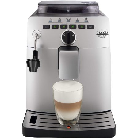 Espressor automat Gaggia Naviglio Deluxe, 1850 W, 1.5 L, 15 bar, Argintiu