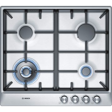 Plita incorporabila Bosch PCH615B90E, Gaz, 4 arzatoare