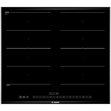 Plita incorporabila inductie Bosch PIV675N17E, 4 Zone gatit, Touch control, 60 cm, Negru