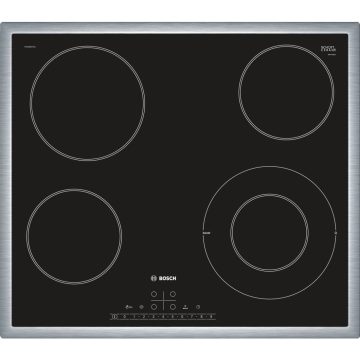 Plita incorporabila Bosch PKF645FP1E, Vitroceramica, 4 zone de gatit