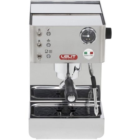 Espressor manual Lelit PL 41 LEM, 1050 W, 2.7 L, 15 bar, Argintiu