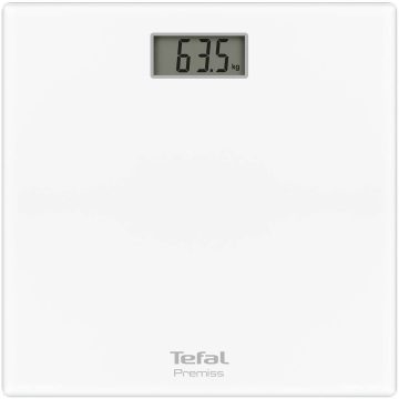 Cantar electronic Tefal Premiss PP1061V0, 150 kg, Alb