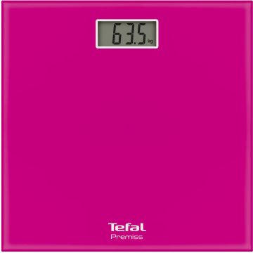 Cantar electronic Tefal Premiss PP1063V0, 160 kg, Roz
