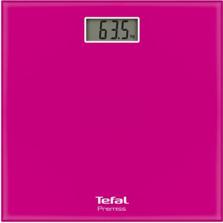 Cantar electronic Tefal Premiss PP1063V0, 160 kg, Roz