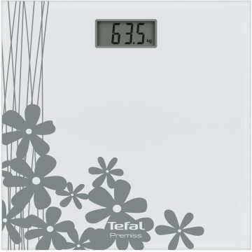 Cantar electronic Tefal Premiss Decor PP1070V0, 150 kg, Alb