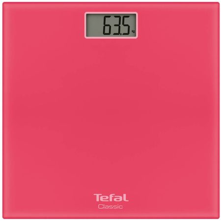 Cantar electronic Tefal Classic PP1134V0, 160 kg, Roz