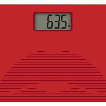 Cantar electronic Tefal PP1149V0, 160 kg, Rosu