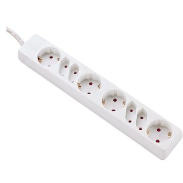 Prelungitor Bachmann 3812615, prize 4 Schuko+4 Euro, 3m