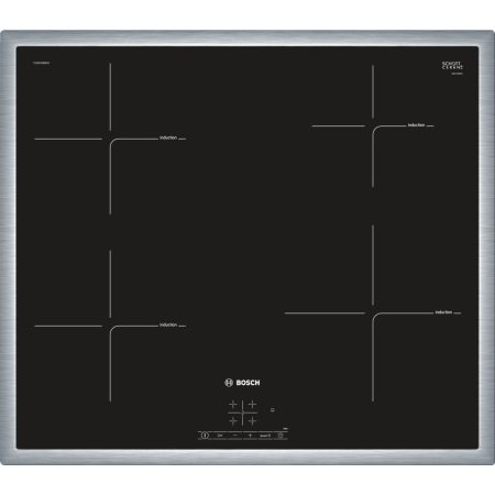 Plita incorporabila Bosch PUE645BB2E, Inductie, 4 zone de gatit