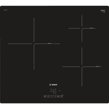 Plita incorporabila Bosch PUJ611BB1E, Inductie, 3 zone de gatit