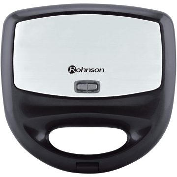 Sandwich-maker Rohnson R262, 700 W, Negru/Argintiu