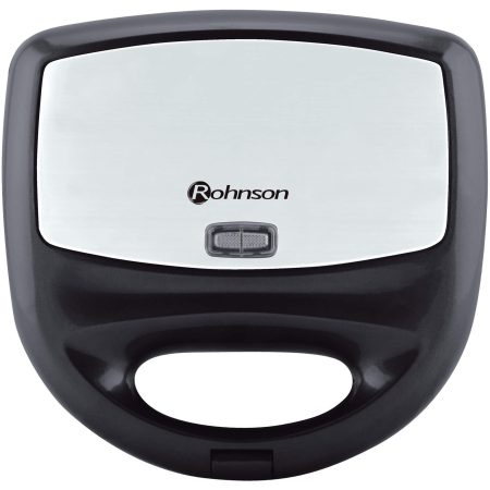 Sandwich-maker Rohnson R262, 700 W, Negru/Argintiu