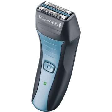 Aparat de ras Remington Sensitive Foil SF4880, Acumulator, Cap barbierit cu 2 lame, Umed/Uscat, Gri/Albastru