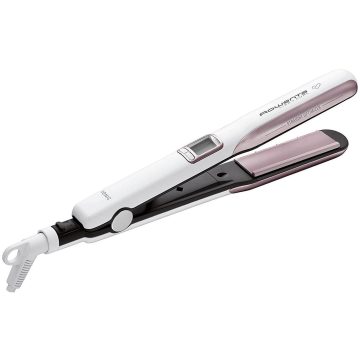 Placa de indreptat parul Rowenta SF7660F0, Invelis Cashmere Keratin, 200º