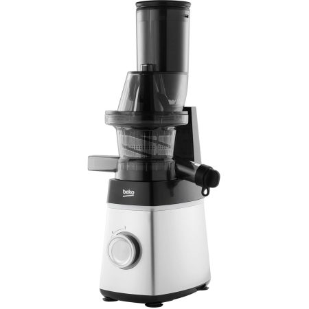 Storcator de fructe si legume cu melc Beko ProWellness SJA3209BX, 200 W, 1.2 l, Argintiu/Negru