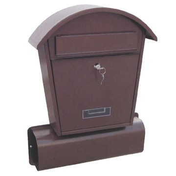 Cutie postala Strend Pro Lambert H, 450 x 370 x 100 mm, maro