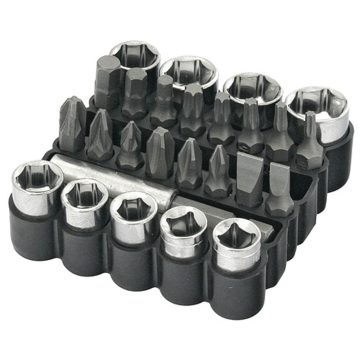 Set biti si chei tubulare Strend Pro YF40024, 27 buc