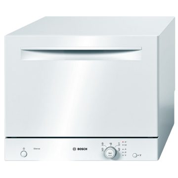 Masina de spalat vase compacta Bosch SKS51E22EU, 6 Seturi, 5 Programe, 55 cm, Clasa A+