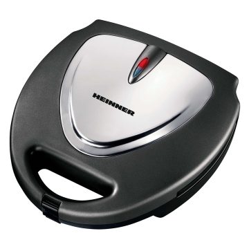 Sandwich-maker Heinner SM-800, 800 W, Negru/Argintiu