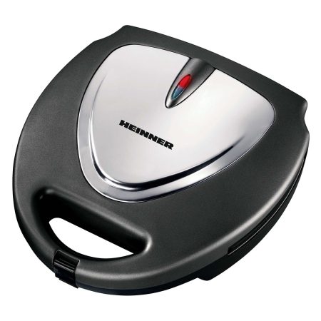 Sandwich-maker Heinner SM-800, 800 W, Negru/Argintiu