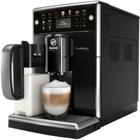 Espressor automat Saeco PicoBaristo Deluxe SM5570/10, 1.7 L, Negru