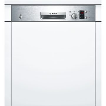 Masina de spalat vase semi-incorporabila Bosch SMI25AS00E, 12 Seturi, 5 Programe, Clasa A+