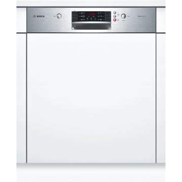 Masina de spalat vase semi-incorporabila Bosch SMI46AS00E, 12 Seturi, 6 Programe, Clasa F (clasificare energetica veche Clasa A+)
